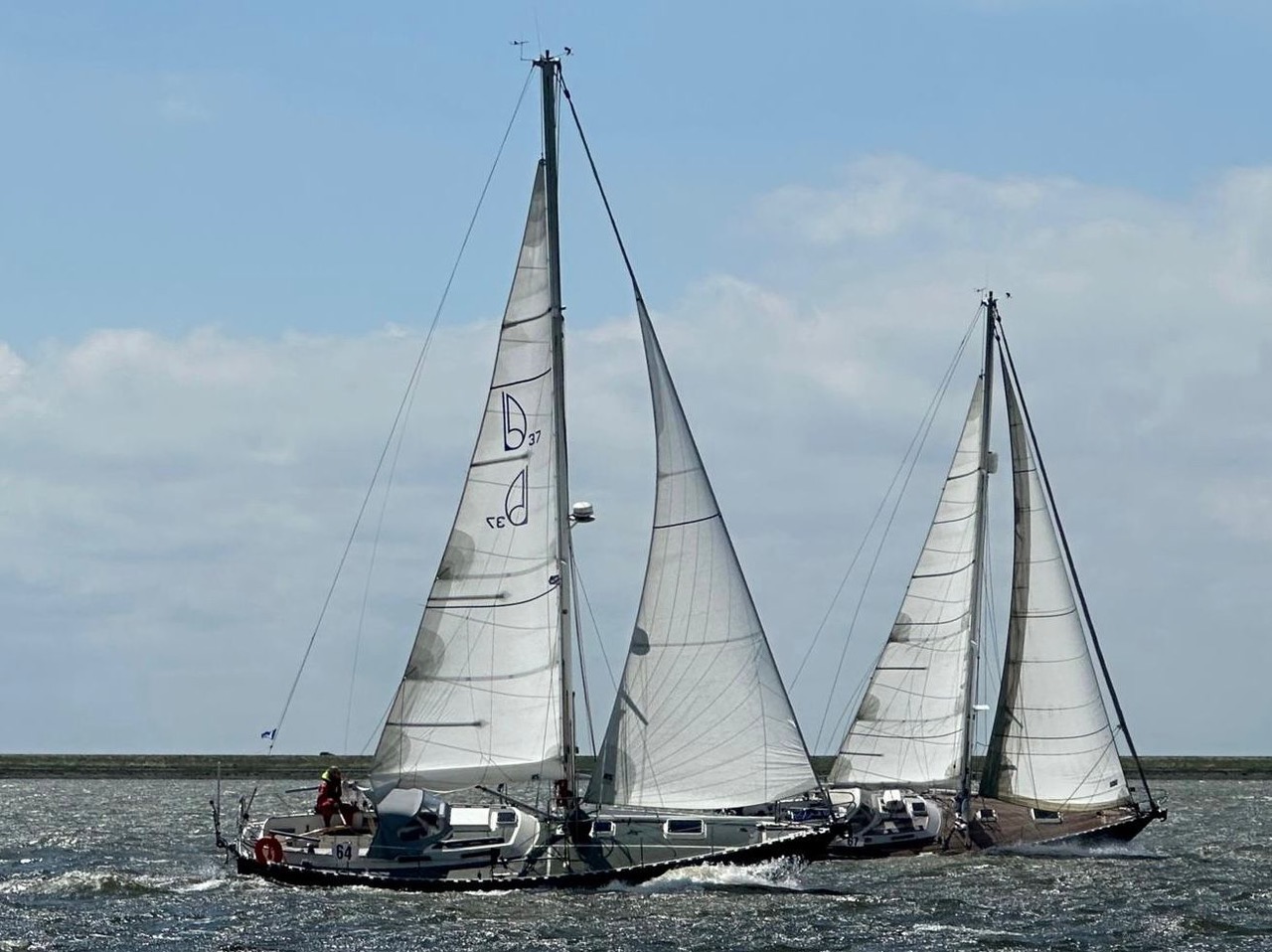 2. Belle B en Saga tijden de Flevo Breehorn Cup in Lelystad