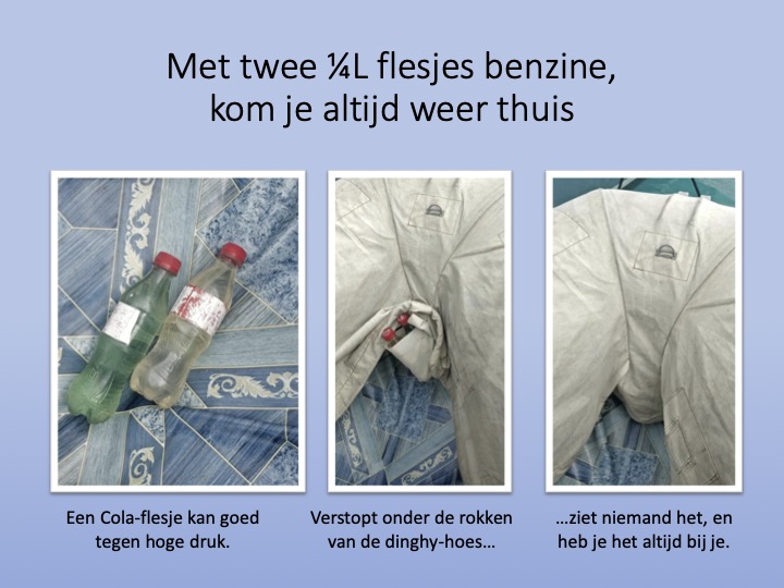 Met-twee-¼L-flesjes-benzine-kom-je-altijd-weer-thuis